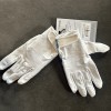 Cutters Game Day Elite Football Gloves Adult L/XL White Diamond