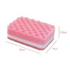 Gatuida 10pcs High Density Wave Cleaning Sponges Non-Scratch Dish Sponges