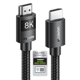 UGREEN Cable HDMI 2.1 8K, Alta Velocidad 48Gbps 120Hz 60Hz Nylon