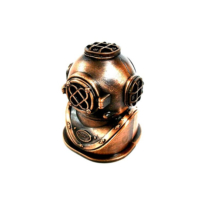 Saddle Mountain Souvenir Deep Sea Divers Helmet Die Cast Metal
