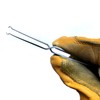Lock Pinning Cross Locking Tweezers - Stainless Steel, for Locksmith
