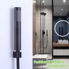 Angle Simple Shower Wand Holder, Brass Shower Head Hanger, Sprayer