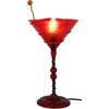 GURU SHOP Kokopelli Kada Table Lamp, Fibreglass, 37 x 13