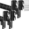 4pcs Black Bolt on to Hook on 711 Bed Frame