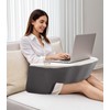 Ergonomic Lap Desk Pillow with Cooling Memory Foam – Gaming