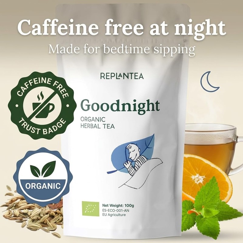 Herbal Tea Organic Good Night 100g (+50 Cups) | SLEEP