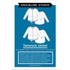 Grainline Studio LLC Tamarack Jacket 14-30 GS16002-1430 Pattern,Blue