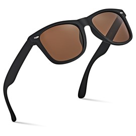 Retro Rewind Polarized Sunglasses for Men and Women - UV Protection Classic Mens Womens Sun Glasses - Cool Vintage 80s Shades