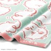 Chiikawa (ちいかわ) Yeah Wash Towel Green Chiikawa Loop-Attached Gauze Pile