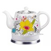 FixtureDisplays Teapot Ceramic Electric Kettle Warm Plate, Kitchen Water Boiler