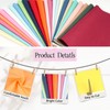 Solid Colour Fabrics for Sewing, Pack of 50 20 x