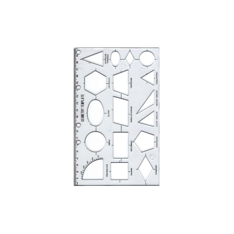 Major Brushes Geometry Template Stencil