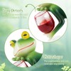 Znnhnn Hanging Frogs, Flower Pot, Hanging Frogs, Decorative Figures (Green-3)