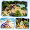 GADIEDIE 260pcsYellow Mini Resin Ducks, Tiny Duck for Home Hide