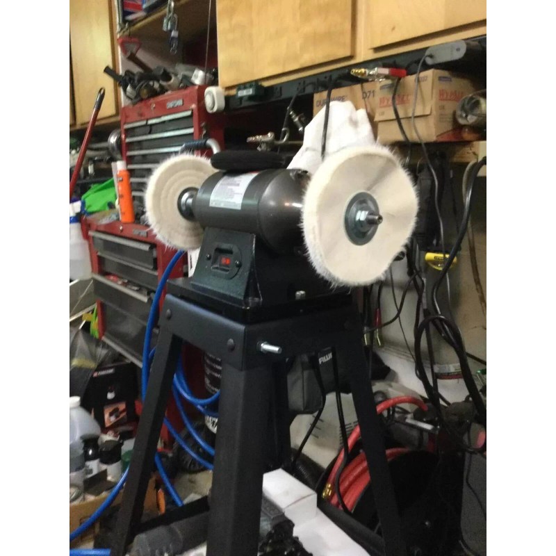 Central Machinery 6" Heavy Duty Buffer Bench Top Machine Polisher