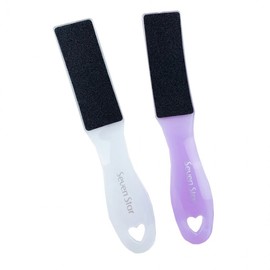 Streamlined sandpaper double-sided exfoliator for callus management foot care 5ea