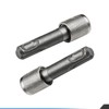 2 Pcs SDS Bit Adapter Hex Socket Drill Holder Converter