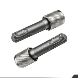 2 Pcs SDS Bit Adapter Hex Socket Drill Holder Converter SDS Socket Adaptor Set Bit Holder Adapter for Hammer Drills