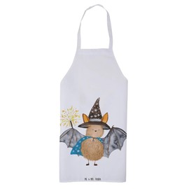 Mr. & Mrs. Panda PARENT-NEW Cooking Apron Bat Wizard, White, l