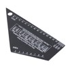 Guitar String Action Gauge Ruler Tool Stainless Steel Electric Guitar