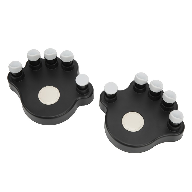 2PCS Piano Finger Exerciser Silicone Hand Grip Trainer Ergonomic Tension