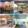 BONZER Waterproof Outdoor Curtains for Patio, Premium Thick Privacy Weatherproof