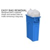 United Solutions Highboy Recycling Container, 23 Gallon, Space Saving Slim