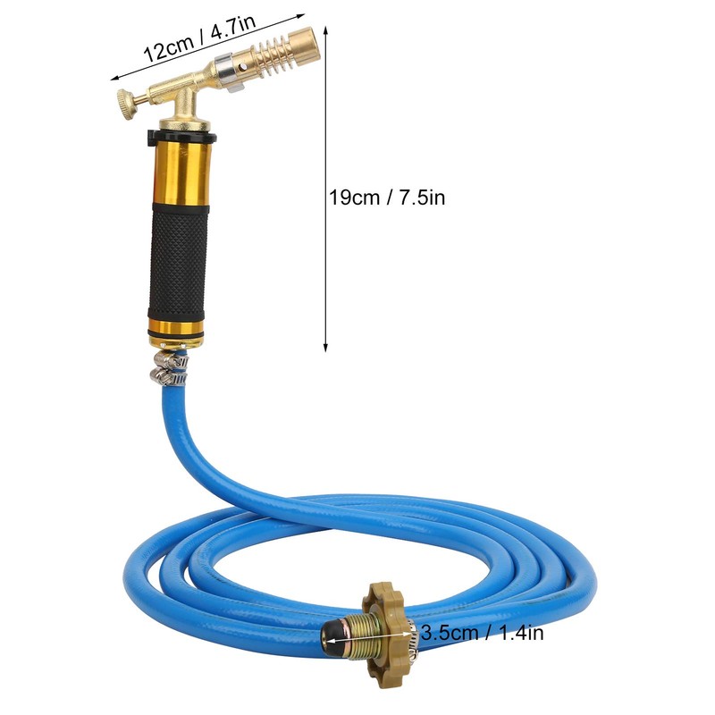 Gas PlumbingTorch Adjustable Flame Control Pipeline Cutter Welding Soldering Brazing