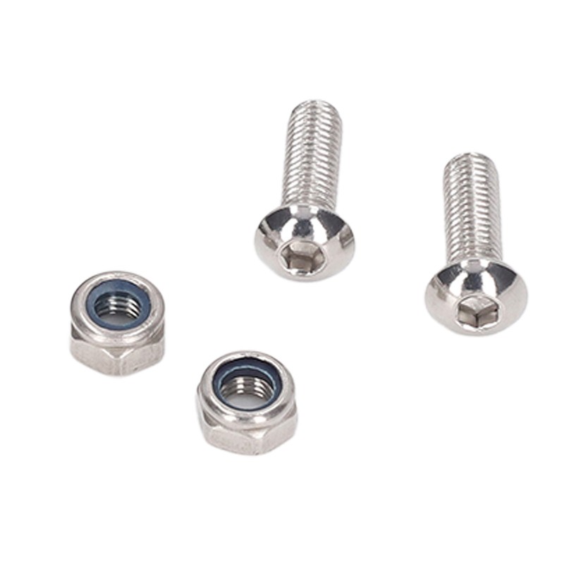 Motorcycle Headlight Mounting Bracket 39 to 41mm Bright Silver Surface