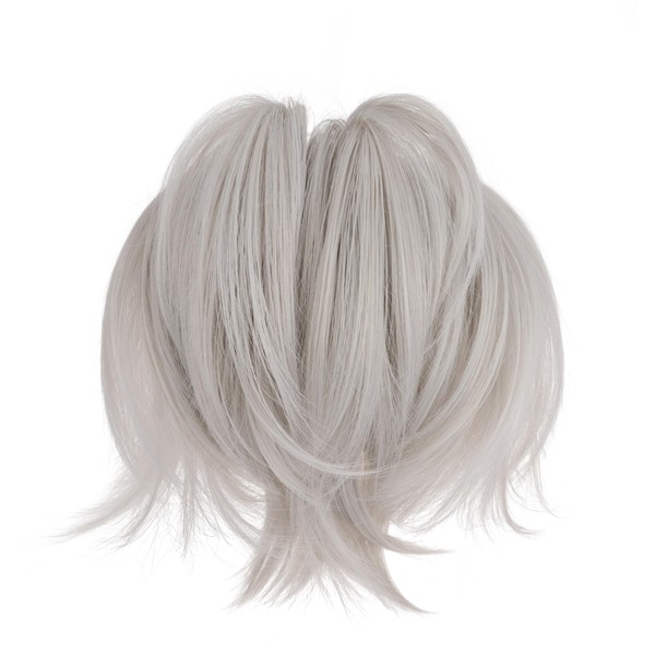 SEGO Claw Clip Ponytail Hair Extensions Bendable Metals Messy Bun