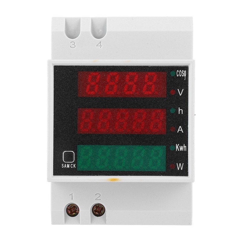 D52-2047 Multi Function Electric Meter Digital Displayed Current Voltage Power
