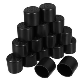 LALAFINA Rubber Leg Cap for Chairs 16 Pack Non-Slip Leg Caps Anti-Slip Furniture Feet Protectors Shockproof Rubber Feet