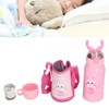500ml Kids Stainless Steel Straw Thermal Insulation Cup Temperature Display