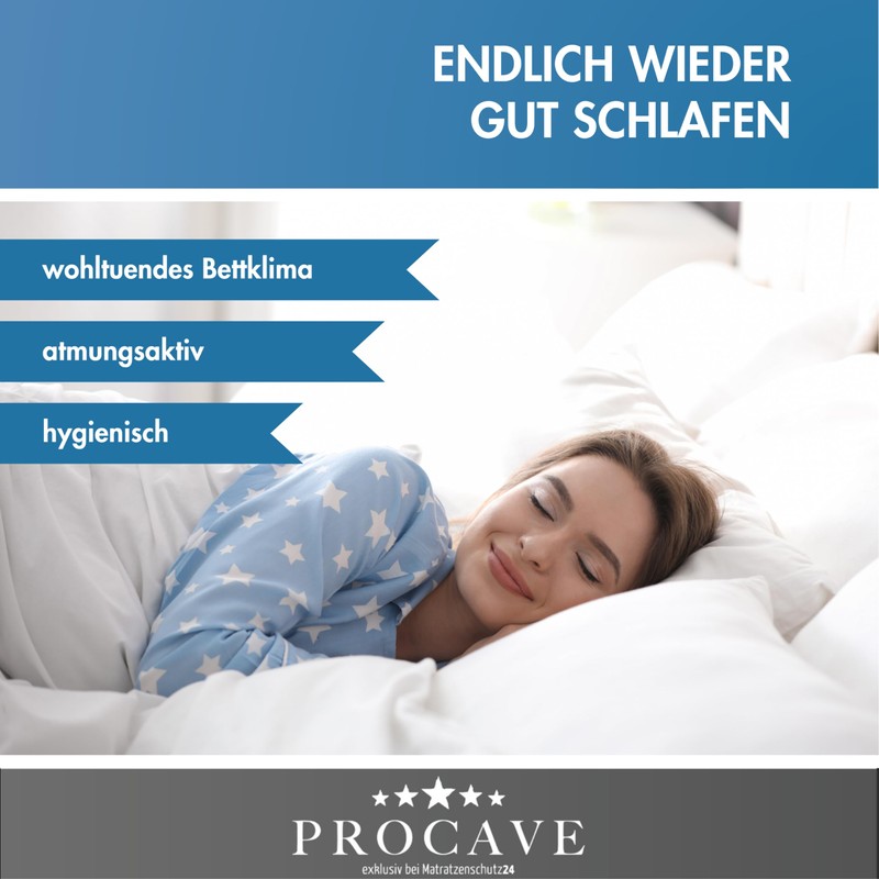 Procave Mattress Cover Terry Cloth Unquilted