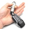 Car Key Chain 2PCS, Key Fob Keychains Leather Holder Sturdy