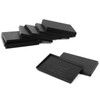 Rectangle Plastic Model Bases for Wargames Table Games (30pcs 40