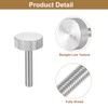 sourcing map M6x30mm Knurled Thumb Screws, 5pcs 304 Stainless Steel