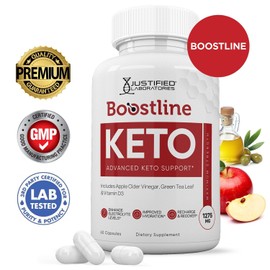 Justified Laboratories Boostline Keto ACV Pills 1275 MG Stronger Than Gummies Keto Support 1 Bottle