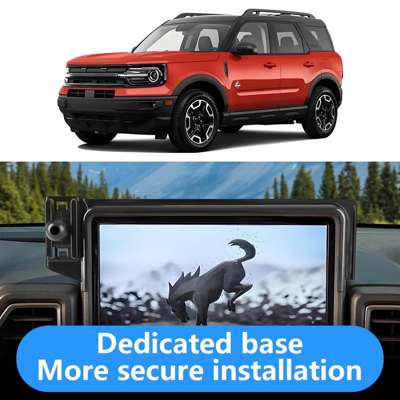 LUNQIN Car Phone Holder for Ford Bronco Sport 2021 2022