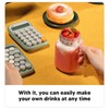 Mini Portable Blender 6 Blades High Speed 300ml USB Charging