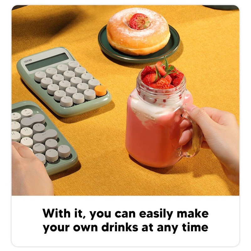 Mini Portable Blender 6 Blades High Speed 300ml USB Charging