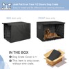 Explore Land Dog Crate Cover Heavy Duty Polyester Pet Kennel