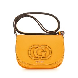 GUESS Calebra Mini Convertible Xbody Flap Bag Marigold