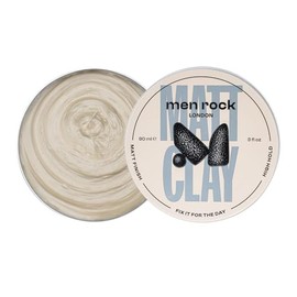 Men Rock Matt Clay - Fijación Alta - Acabado Mate - Pomada para Hombres - Arcilla para el Cabello de Fijación Fuerte - 90 ml