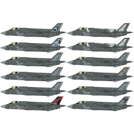 Decal & Masking Sheet Set for Model Casten 1/48 F-35A Decal Masking Sheet for Plastic Model GM-04