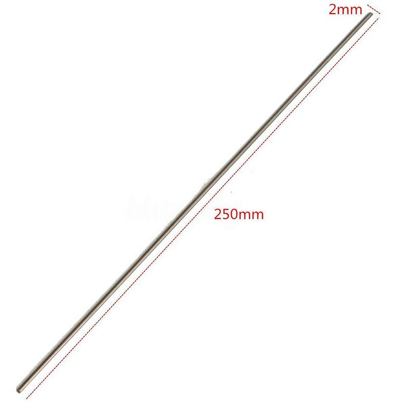 LTKJ 10Pcs Grade 5 Titanium Round Bar Ti Metal Rod