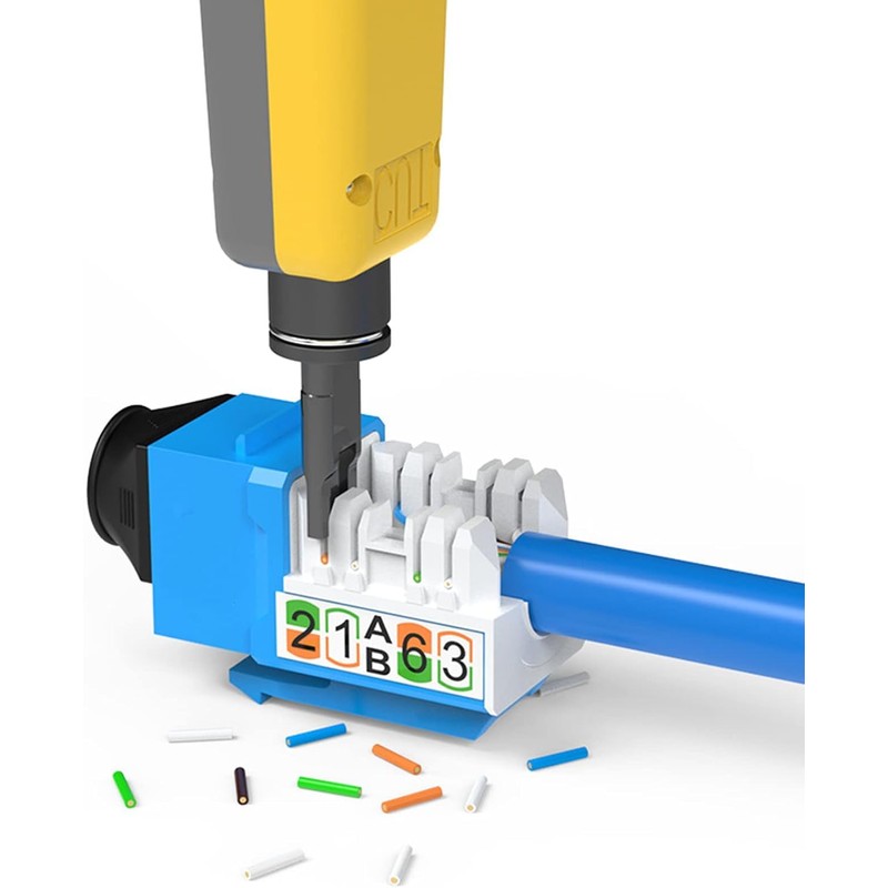 Gaobige Network Tool kit, Pass Through RJ45 Crimp Tool kit,