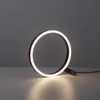 SellTec LED Table Lamp Dimmable, Touch Dimmer Ring Anthracite, Light