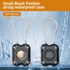 AirTag Holder Waterproof,AirTag Waterproof Case with Wire Cable for Luggage,Keys,Backpack