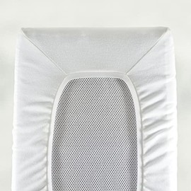 Glovesheet, Large Travel Cot. Fitted sheet for mattress up to 105cm x 75cm White